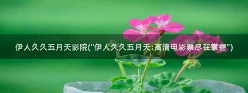 97伊人视屏在线：伊人久久五月天影院(\